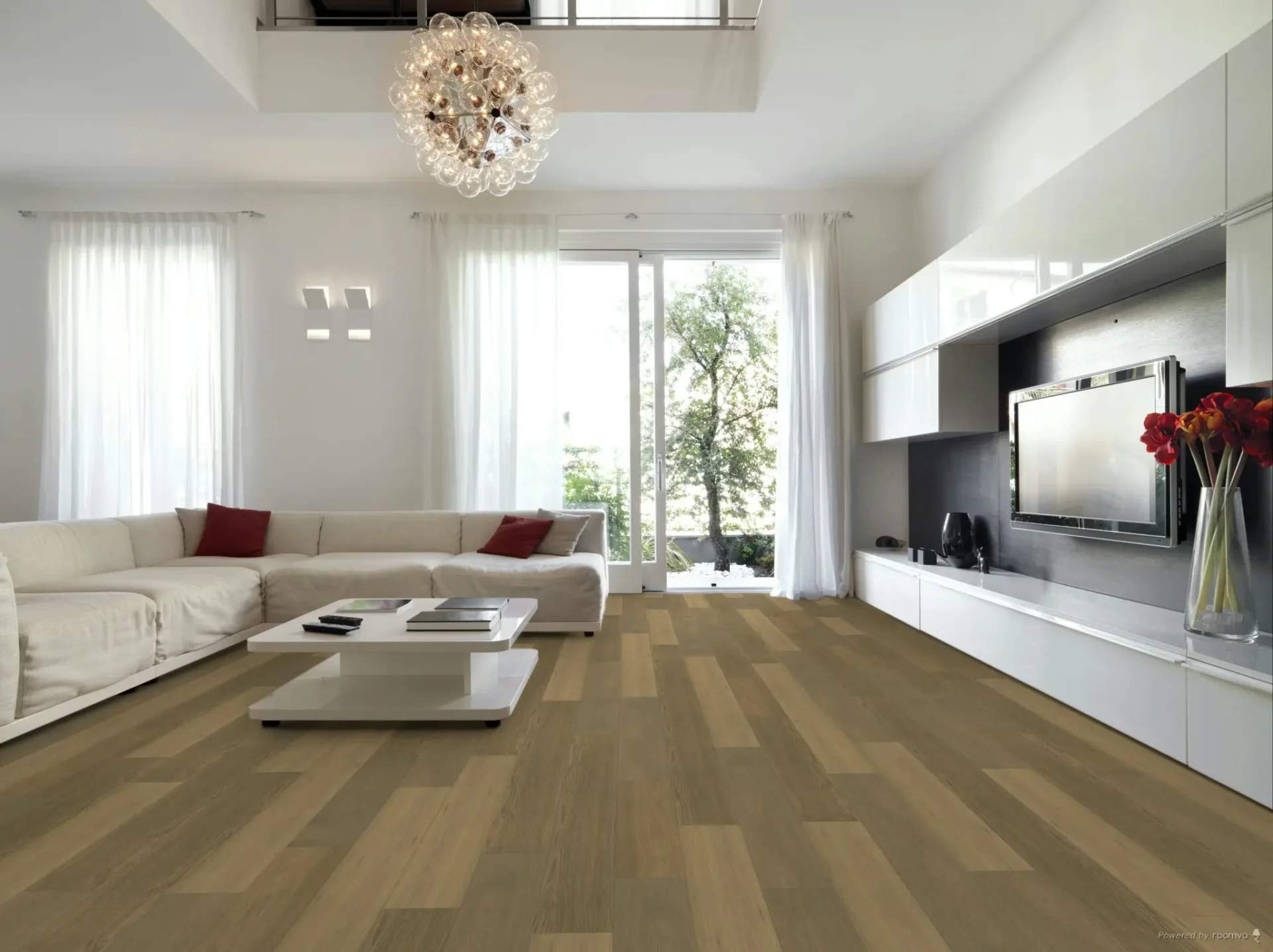 Fuzion Chiffon Vista Plank from the Velvet Grove Collection - Image 2