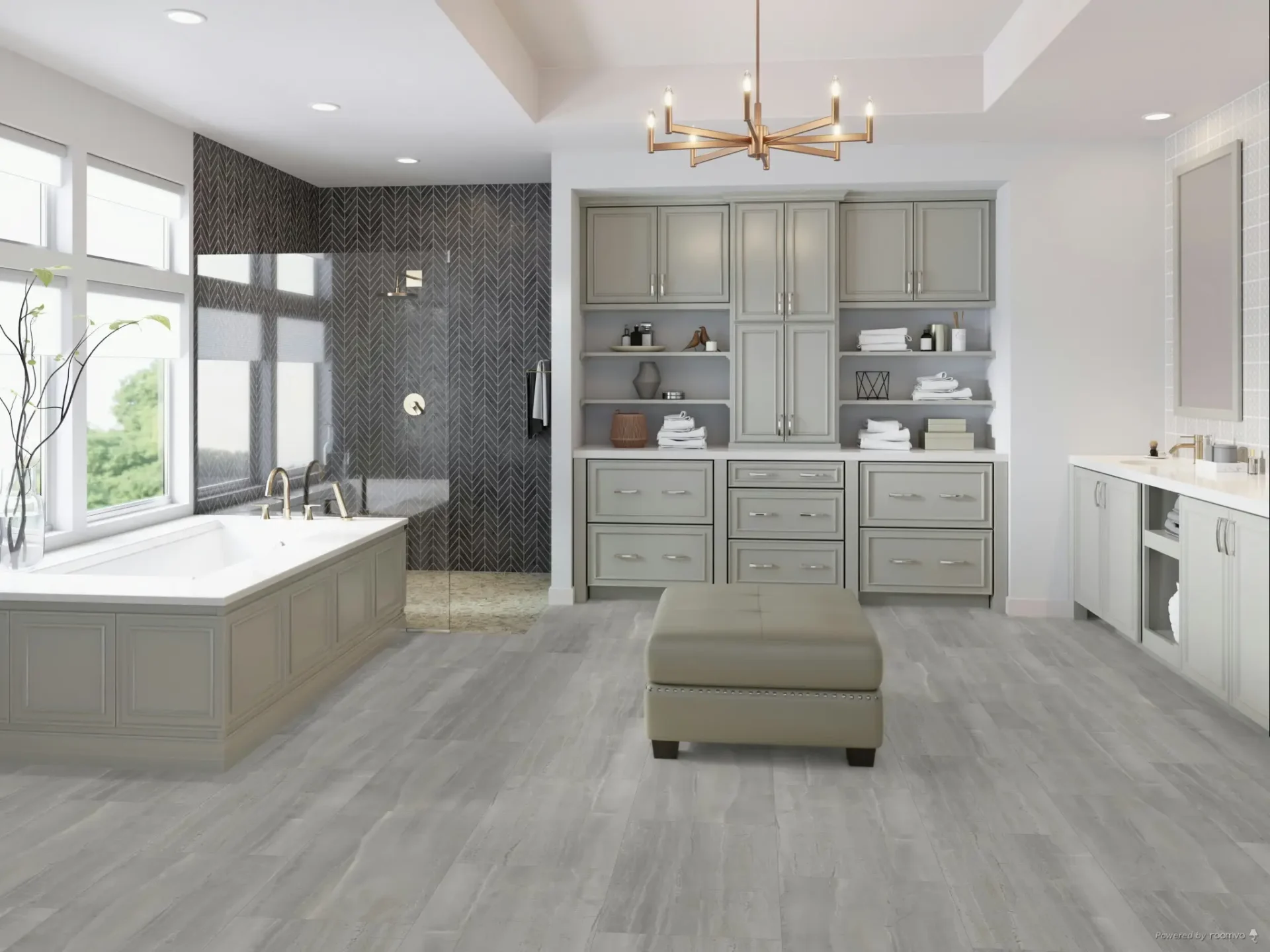 Fuzion Chalk from the SmartDrop Elite Tile Collection - Image 2