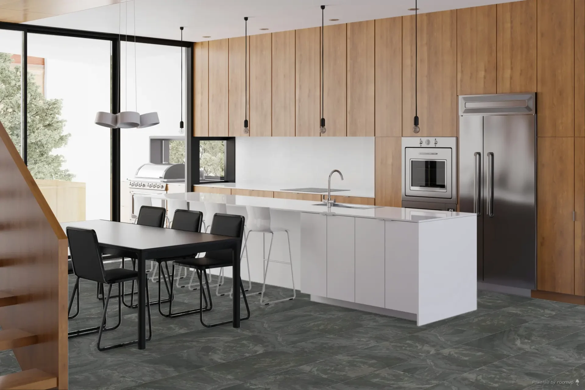 Fuzion Brimstone from the SmartDrop Elite Tile Collection - Image 2