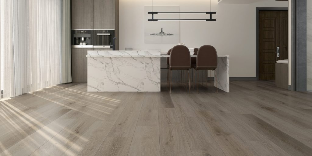 Storm Cloud SolidCore Ultra5G by Twelve Oaks, installed in a room