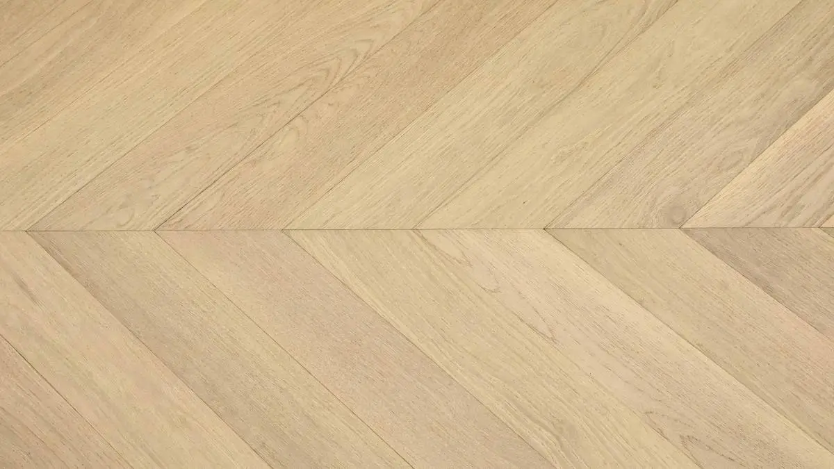 American Oak 5 Chevron Collection-Naked Oak By Vidar Flooring