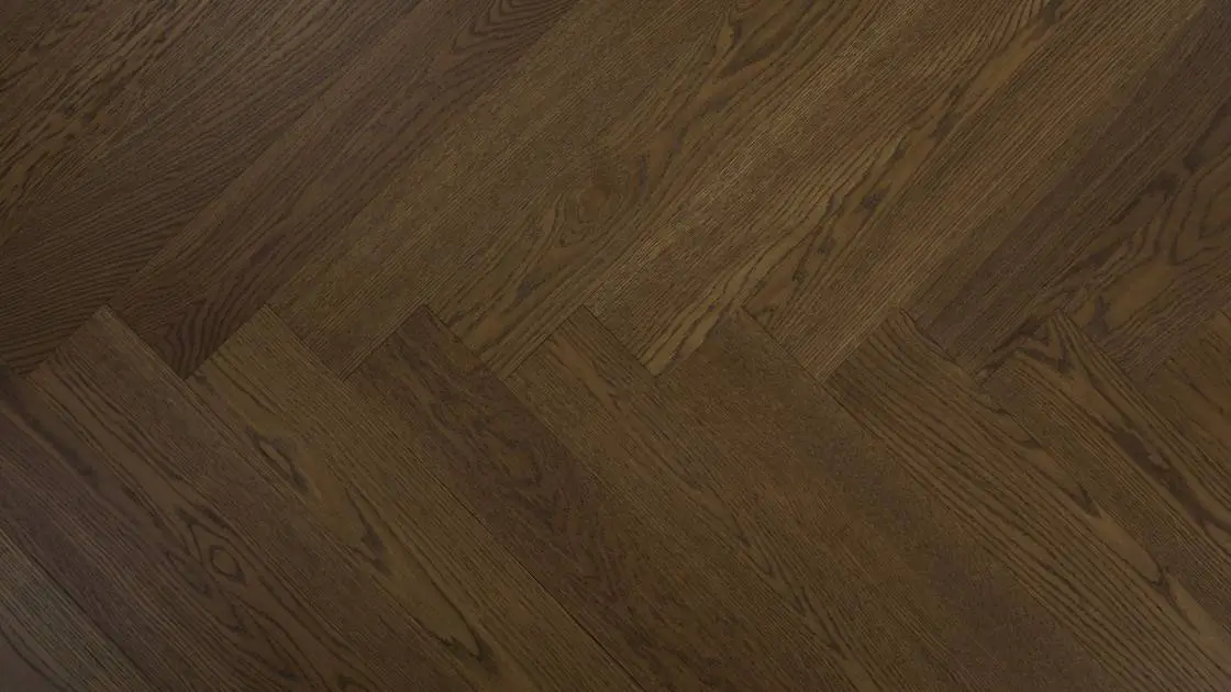 American Oak 5 Herringbone Collection-Camel By Vidar Flooring