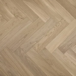 American Oak 5 Herringbone Collection-Macaroon By Vidar Flooring