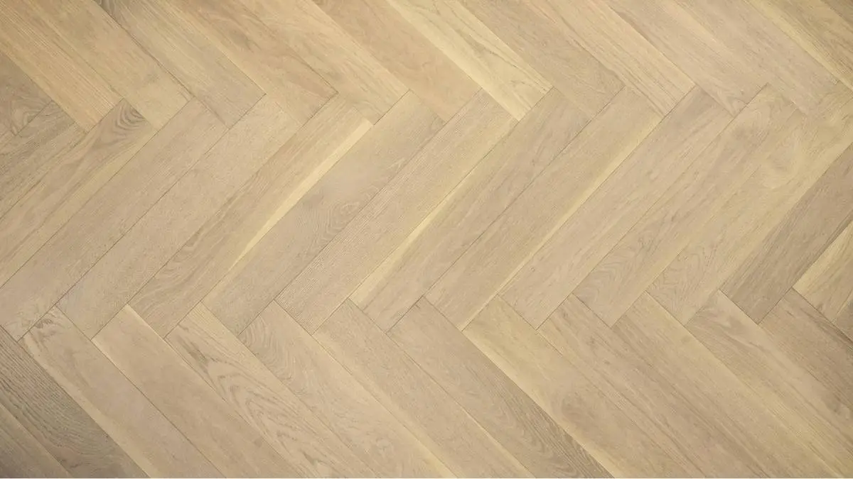 American Oak 5 Herringbone Collection-Naked Oak By Vidar Flooring