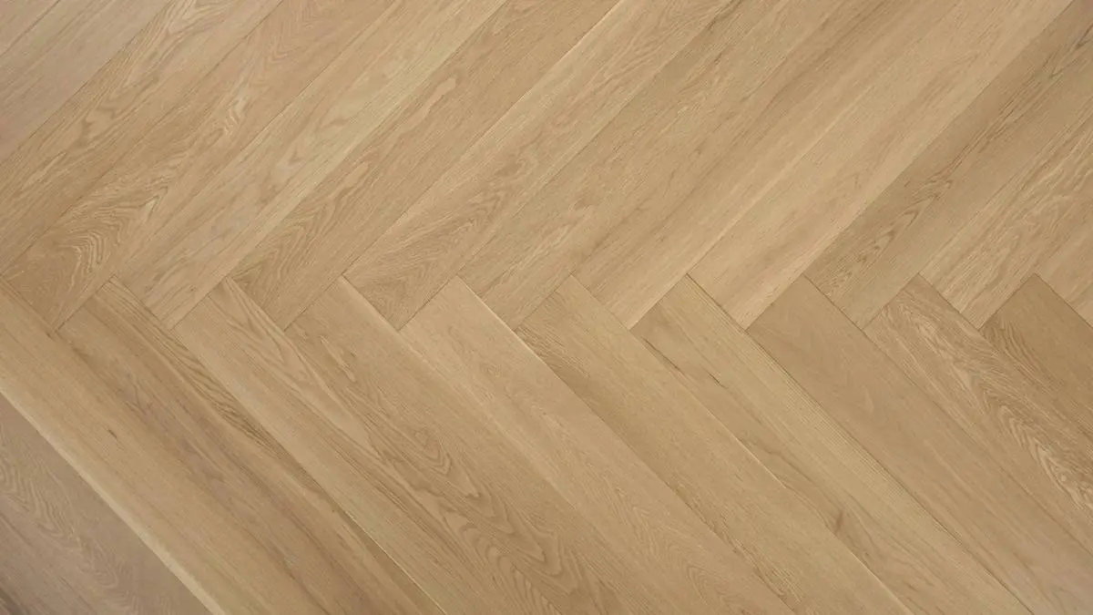 European Oak 5 Herringbone Collection-Clear By Vidar Flooring