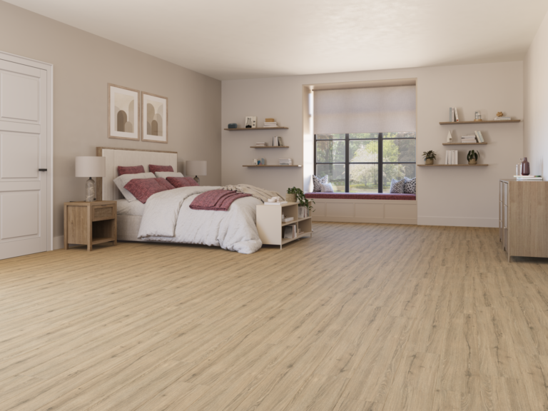 FW015 Golden Sand Floorpan Wings by Goodfellow Flooring, installed in a room
