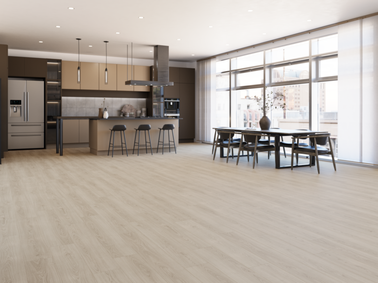 FW016 Sand Oak Floorpan Wings by Goodfellow Flooring, installed in a room