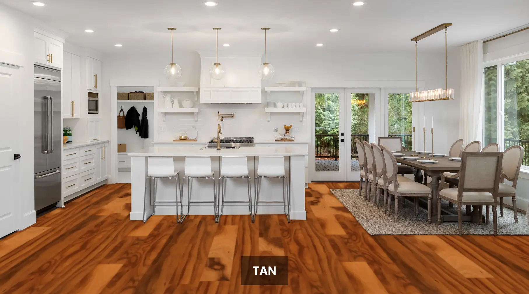 Tan NAF 18mm Eng. Exotic Walnut By NAF - Floors&Work - Image 2