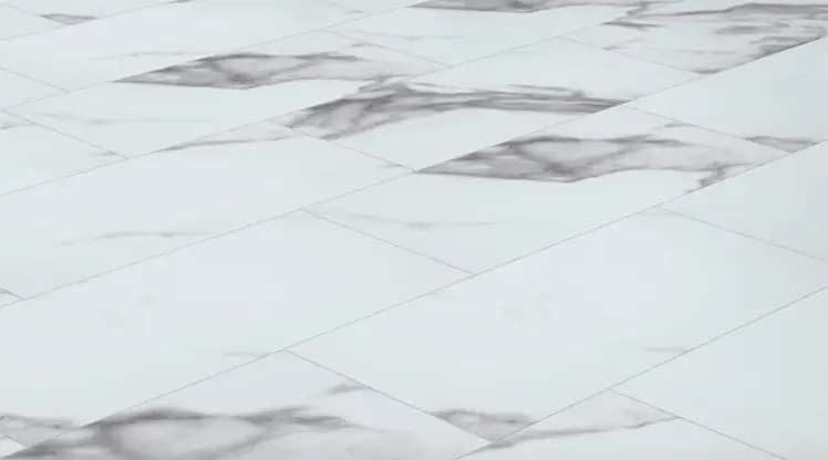 EC72930 Bianco Carrara Smart Tile Series By Unifloor