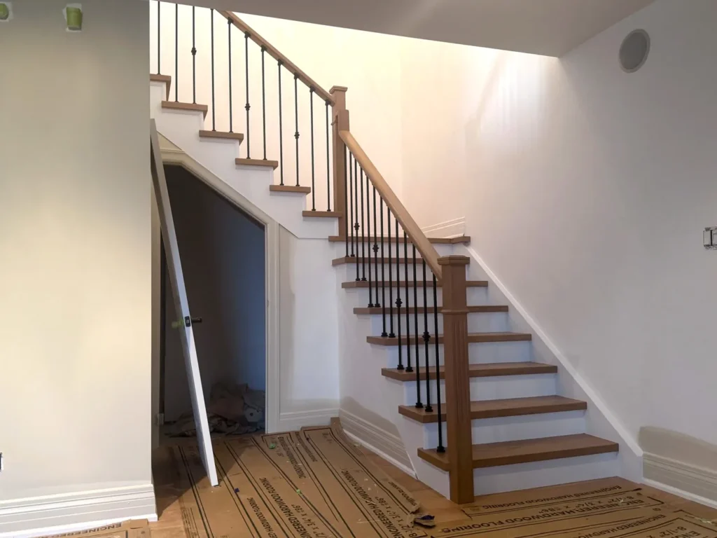 Flooring and Staircase Renovation – Castleton, ON.