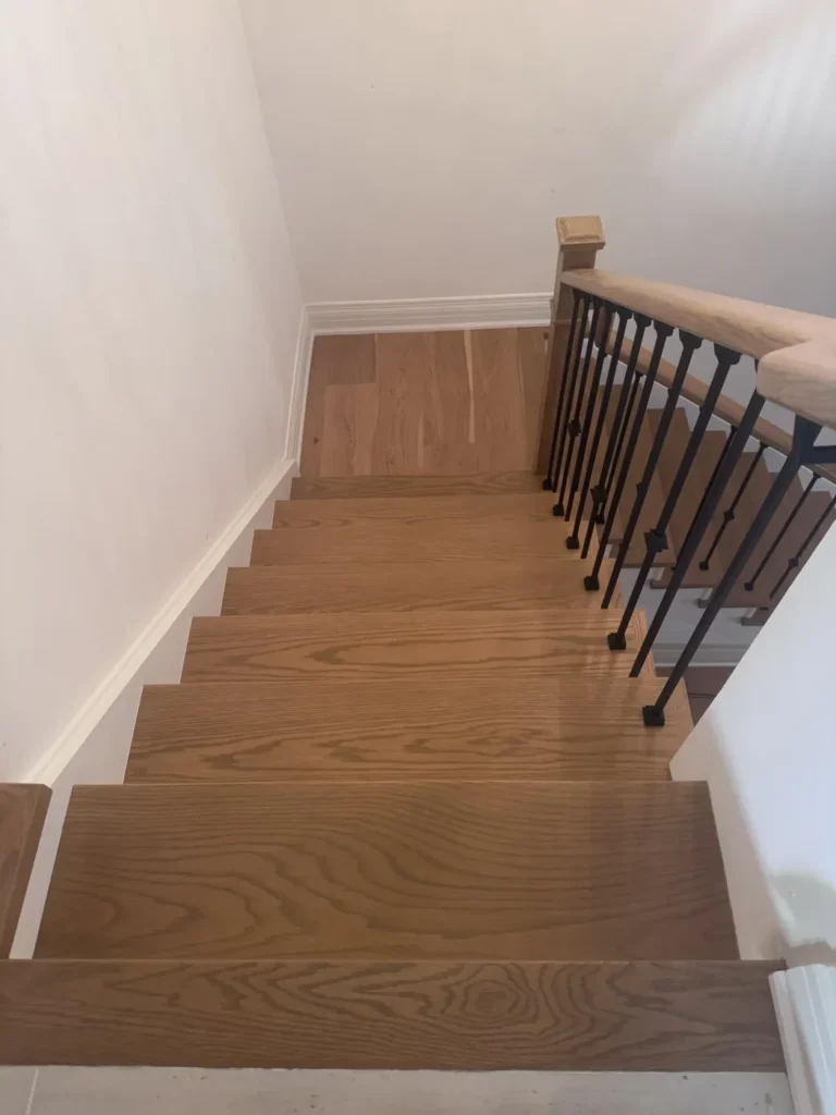Flooring and Staircase Renovation – Castleton, ON.