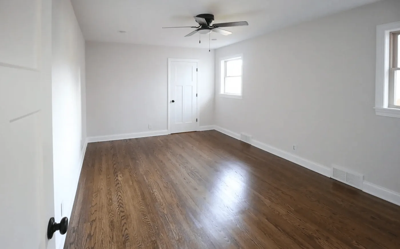 Hardwood floor installed by 22FLOORING in a North York home